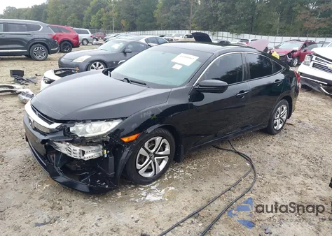 2016 Honda Civic Lx z USA, uszkodzony, nr VIN 19XFC2F52GE055325